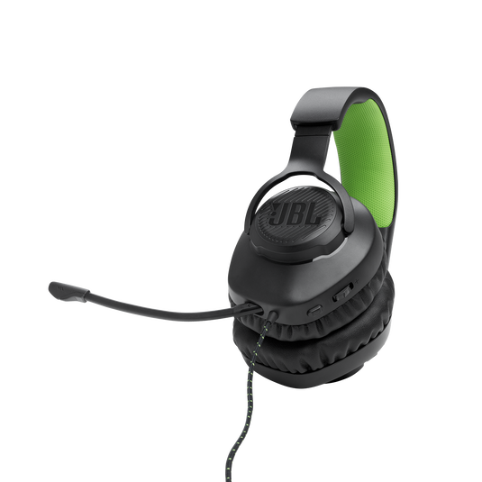 JBL Quantum 100X Console - Black - Wired over-ear gaming headset with a detachable mic - Detailshot 1 image number null